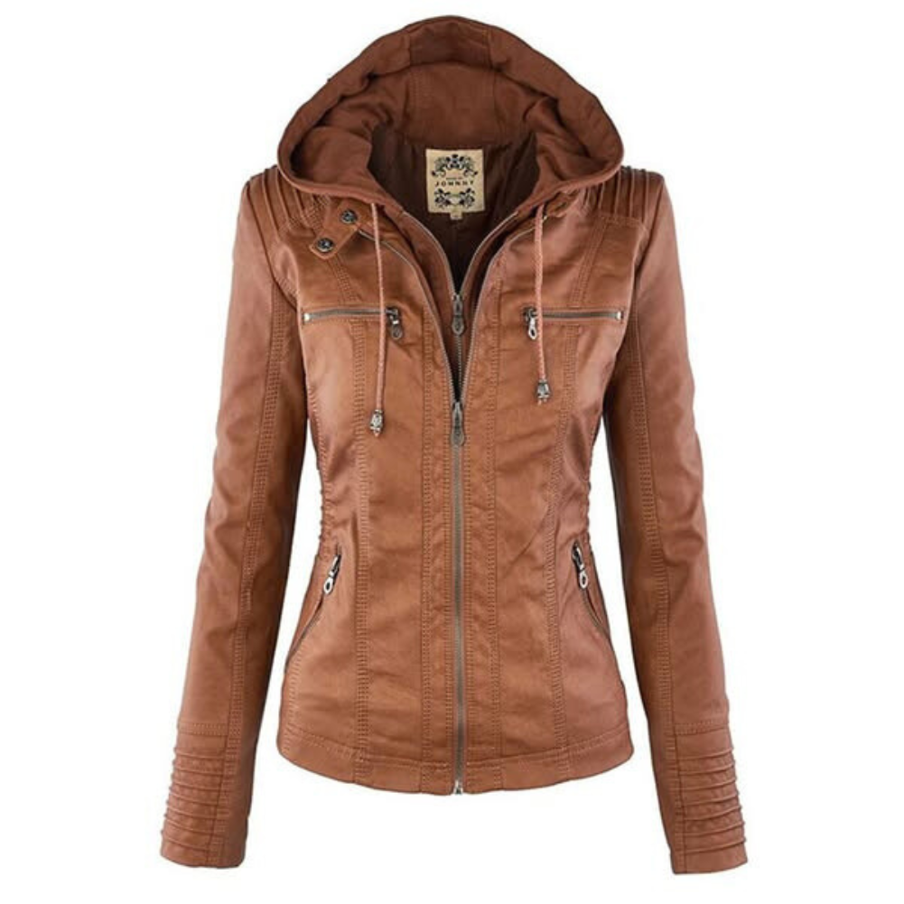 Women's Vegan Leather Jacket