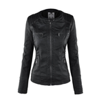 Women's Vegan Leather Jacket