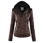 Women's Vegan Leather Jacket