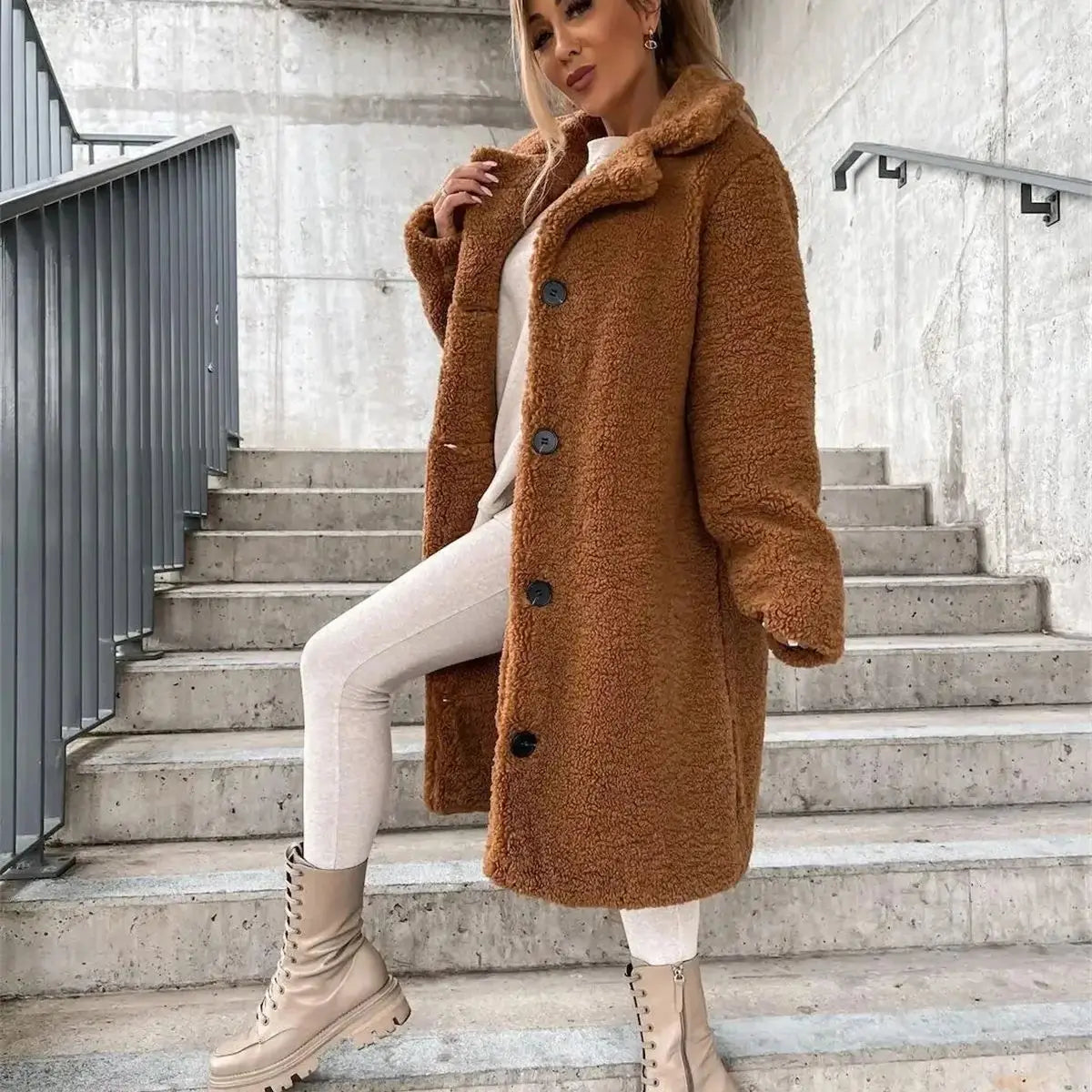 Women's Cosy Teddy Coat
