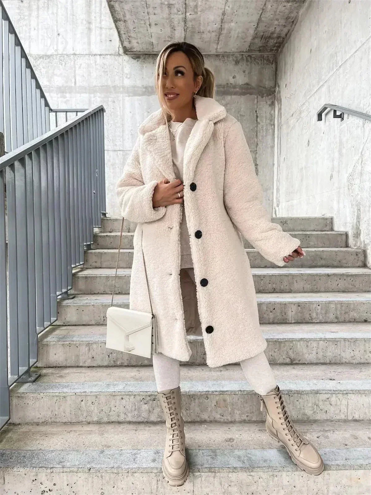 Women's Cosy Teddy Coat