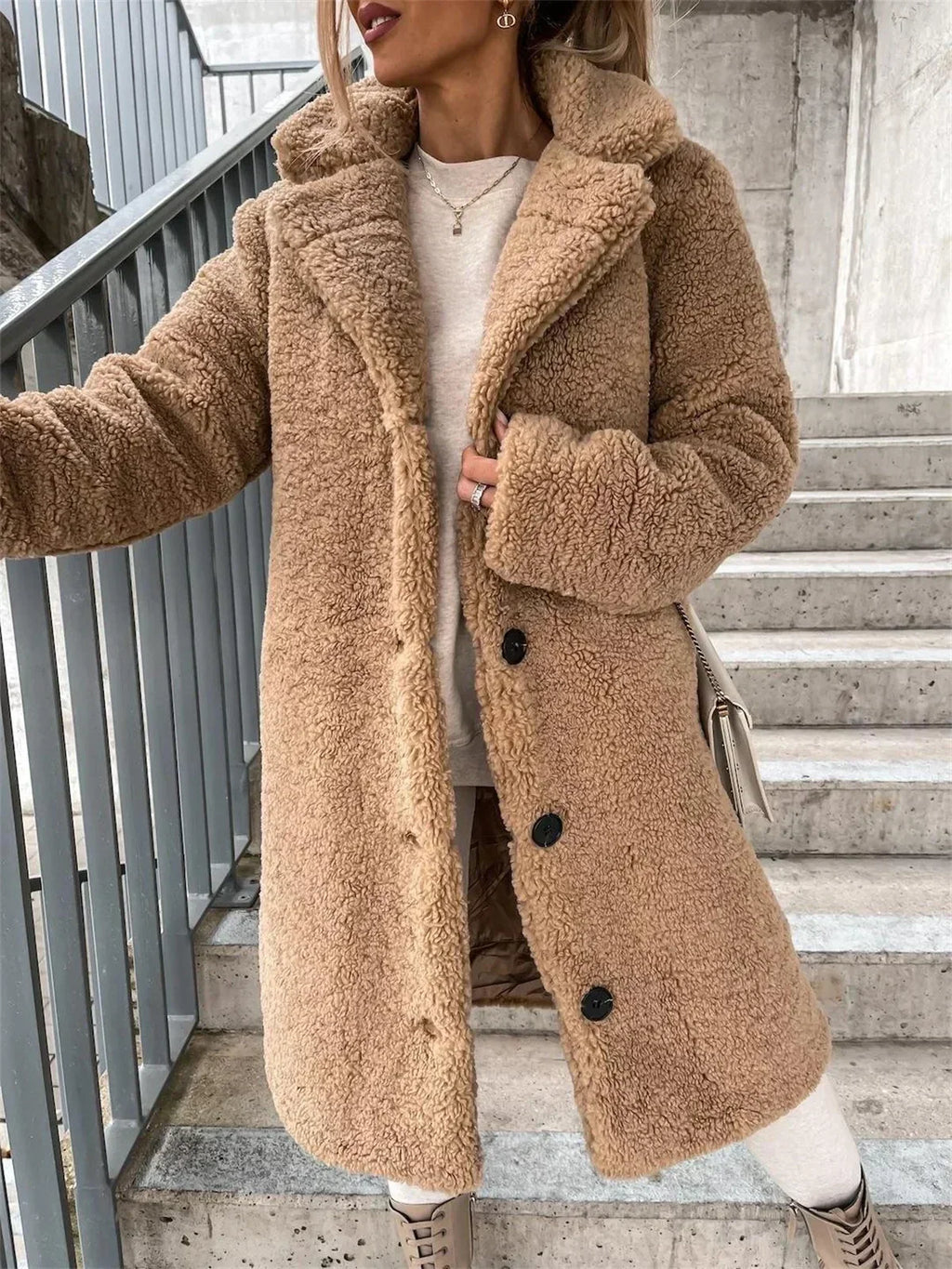 Women's Cosy Teddy Coat
