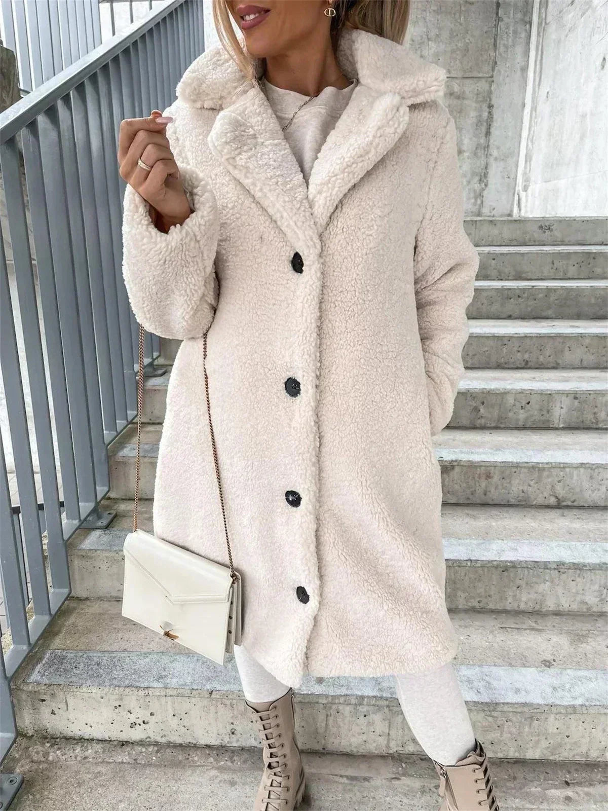 Women's Cosy Teddy Coat