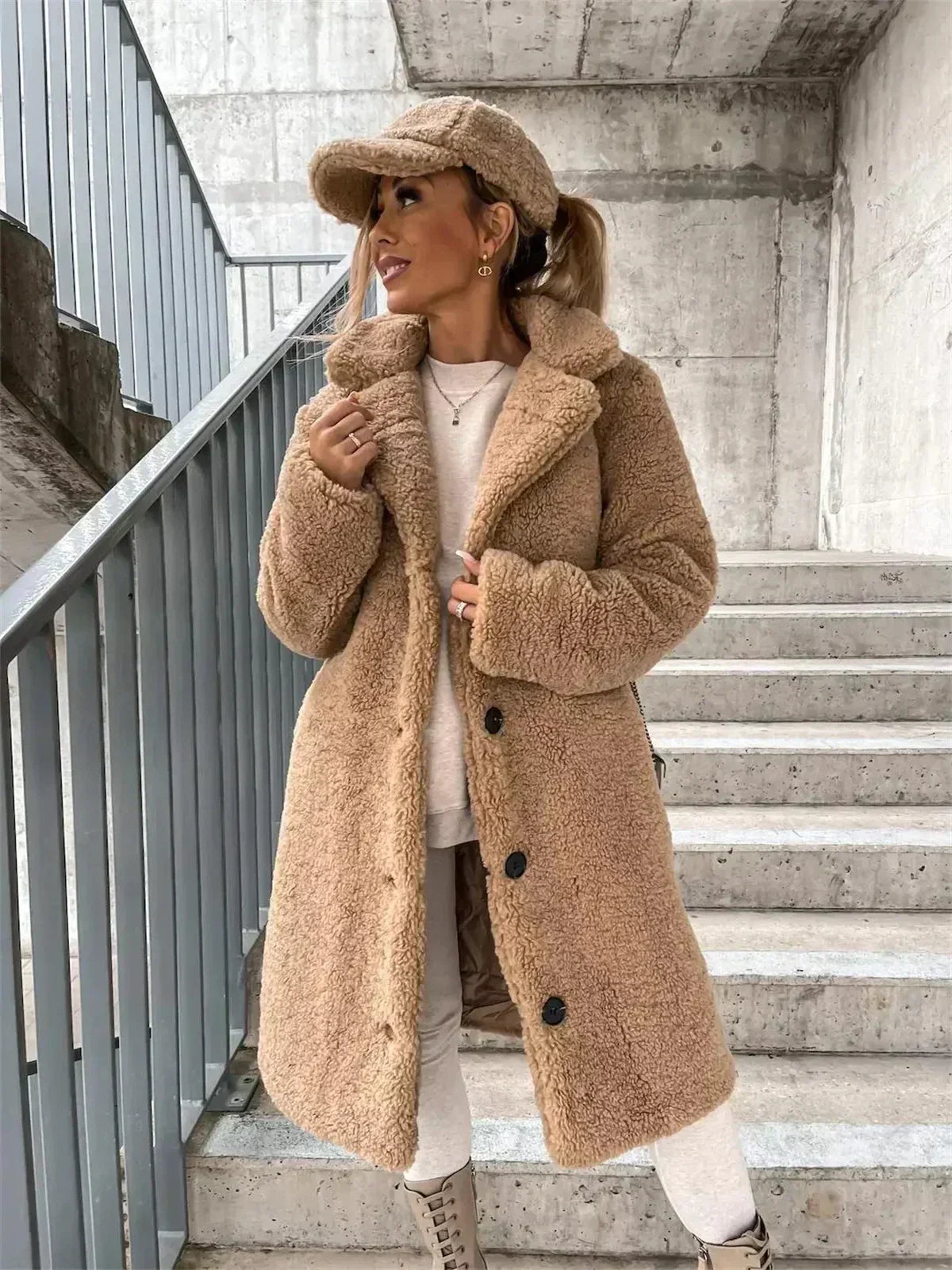 Women's Cosy Teddy Coat