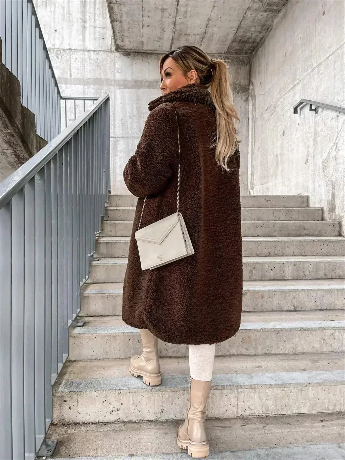 Women's Cosy Teddy Coat