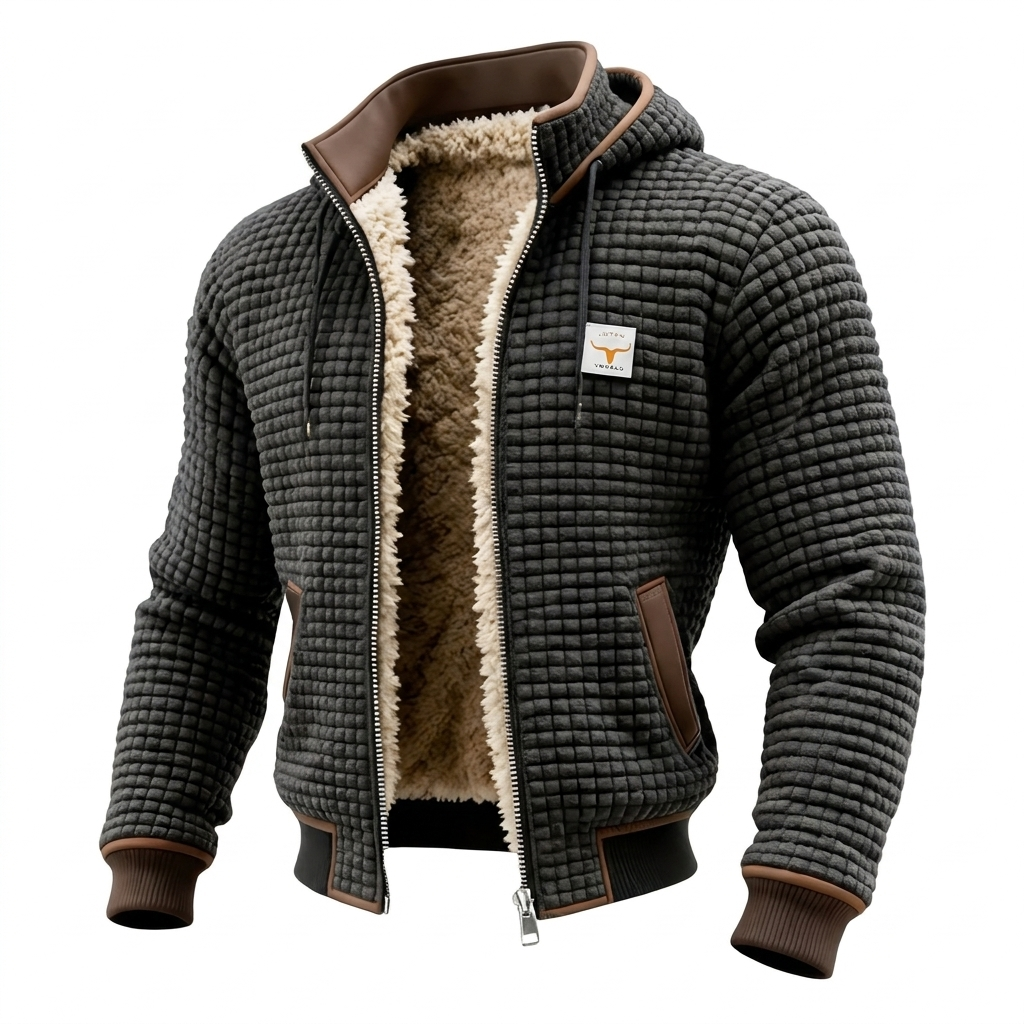 Boris | Retro jacket with hood and zip