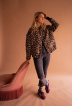 Women's Leopard Print Jacket