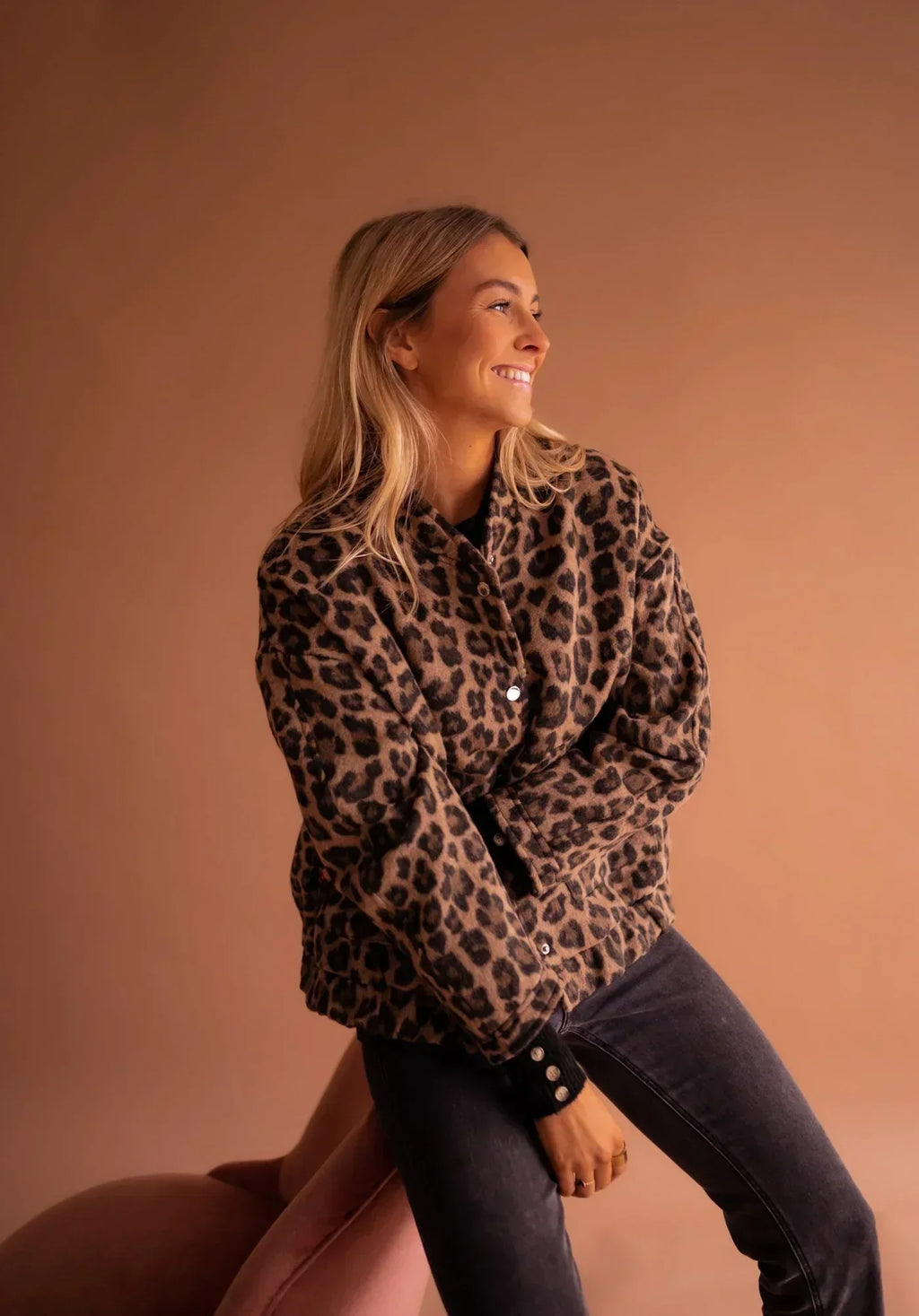 Women's Leopard Print Jacket