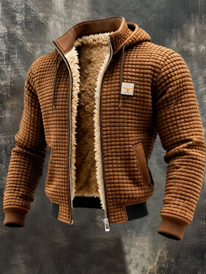 Boris | Retro jacket with hood and zip