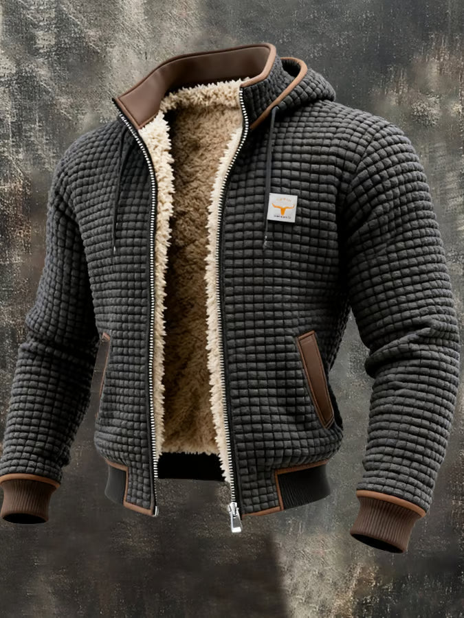 Boris | Retro jacket with hood and zip