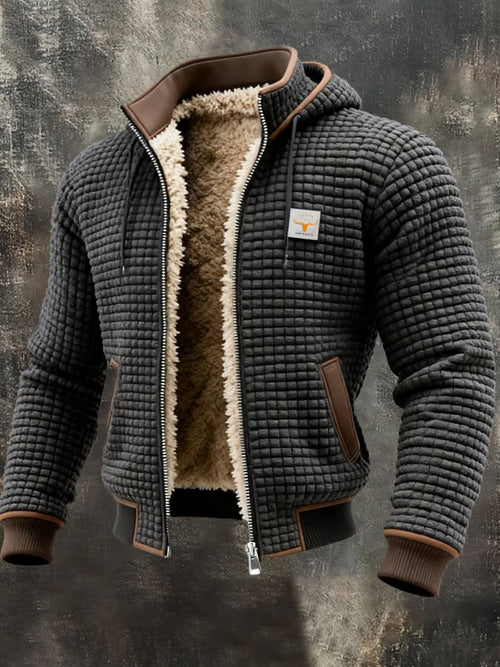 Boris | Retro jacket with hood and zip