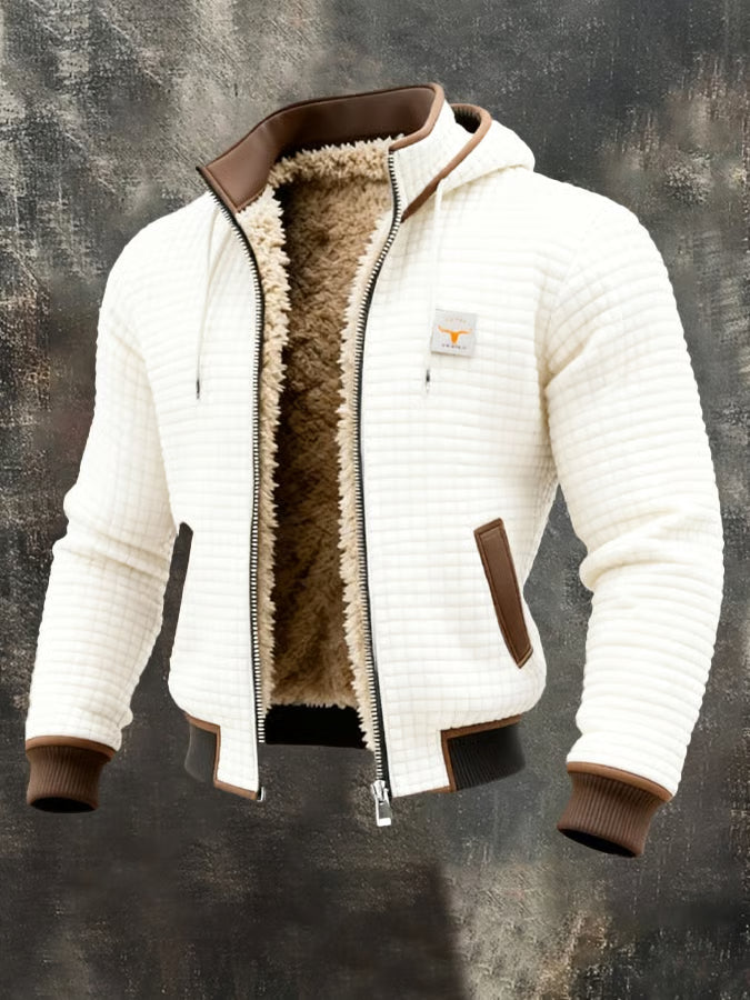 Boris | Retro jacket with hood and zip