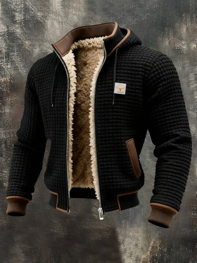 Boris | Retro jacket with hood and zip