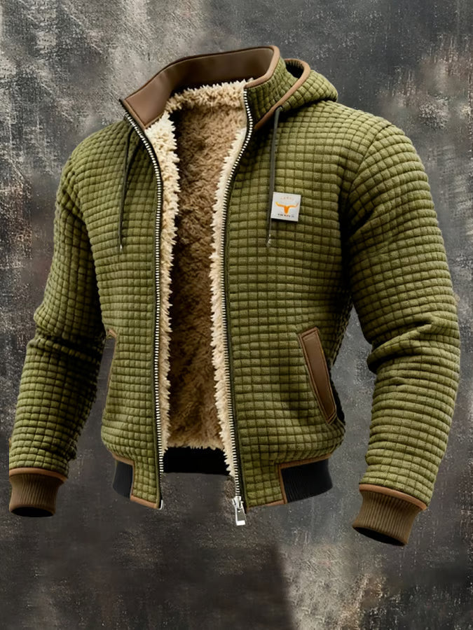 Boris | Retro jacket with hood and zip