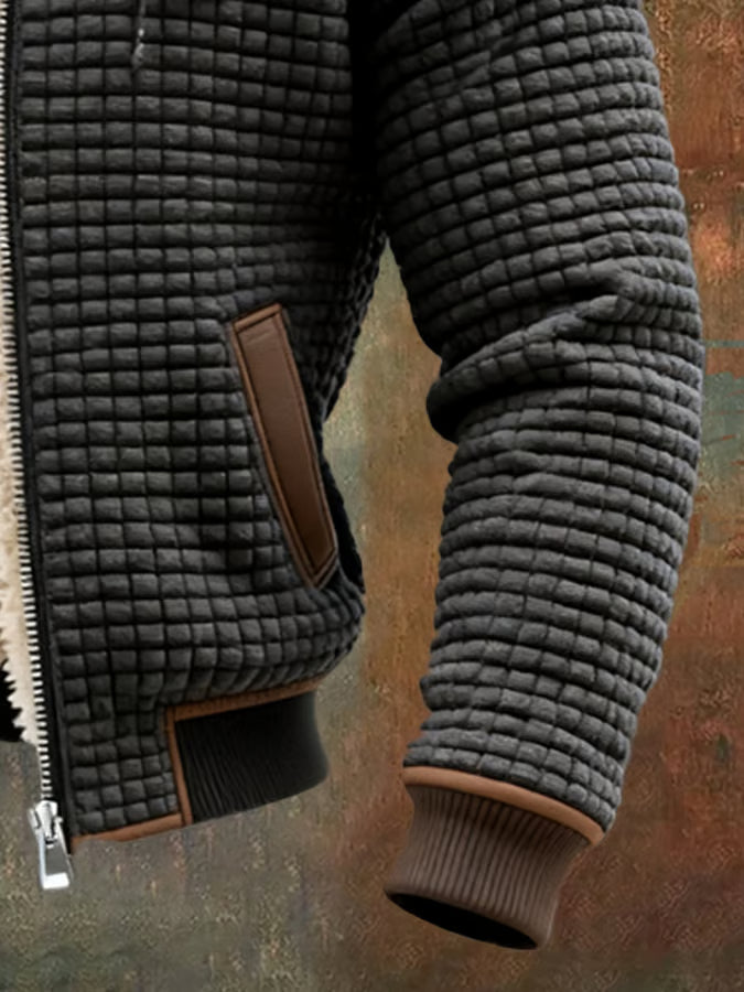 Boris | Retro jacket with hood and zip