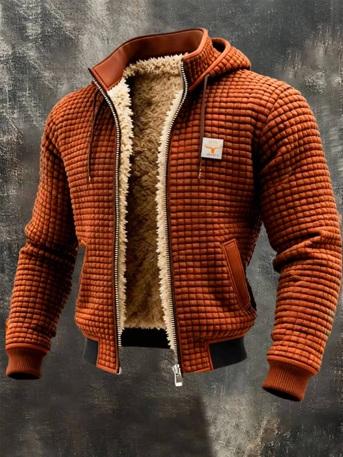 Boris | Retro jacket with hood and zip